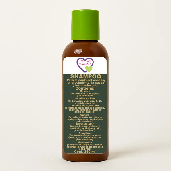 Shampoo de 250 ml (TandE)